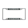 Clemson Tigers Black and Glitter License Tag Frame