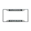 Clemson Tigers Black and Glitter License Tag Frame