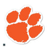 CLEMSON TIGERS ORANGE 3&quot; PAW MAGNET