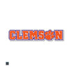 CLEMSON TIGERS ORANGE BLOCK MAGNET