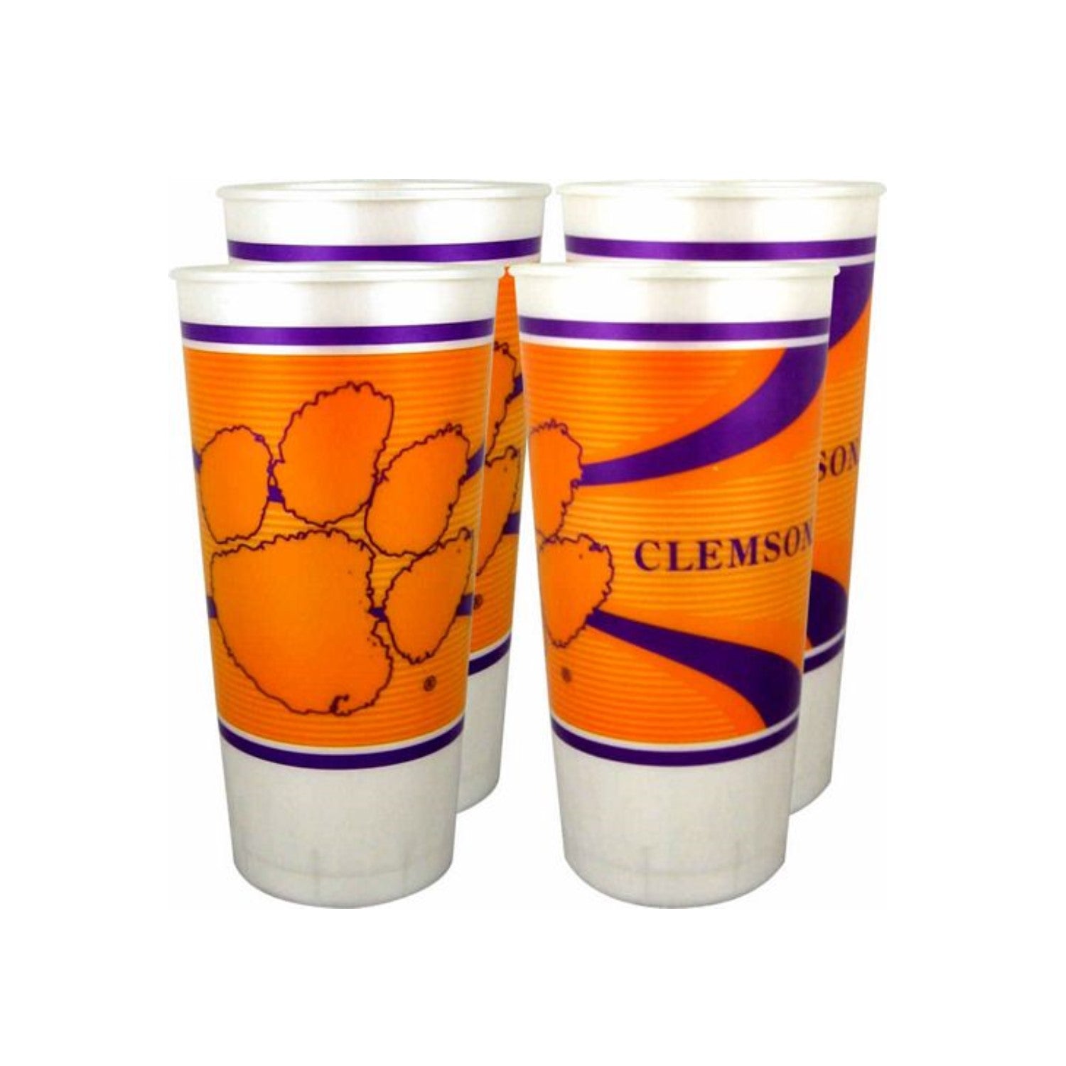 CLEMSON 4 PACK SOUVENIR CUP