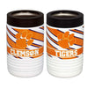 CLEMSON TIGERS STRIPE METAL CAN KOOZIE