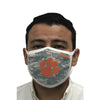 CLEMSON DIGI CAMO MASK WITH LARGE PAW