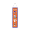 CLEMSON TIGERS ORANGE WOOL BANNER