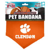 CLEMSON PAW DOG BANDANA