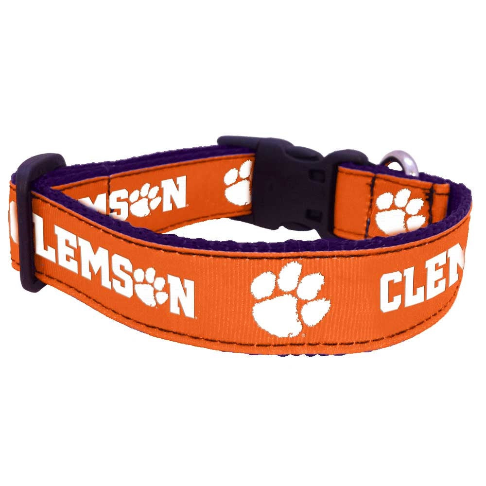 CLEMSON TIGERS DOG COLLAR