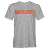GRAY BLOCK CLEMSON WITH PAW T-SHIRT