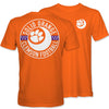 CLEMSON TIGERS SOLID ORANGE T-SHIRT