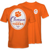 CLEMSON TIGER OVAL LABEL T-SHIRT