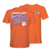 CLEMSON TIGERS ORANGE CLEMSON GIRLS TEE