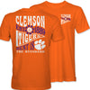 CLEMSON TIGERS ORANGE PEACE PENNANT TEE
