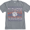CLEMSON TIGERS GREY CLEMSON SHADE TEE
