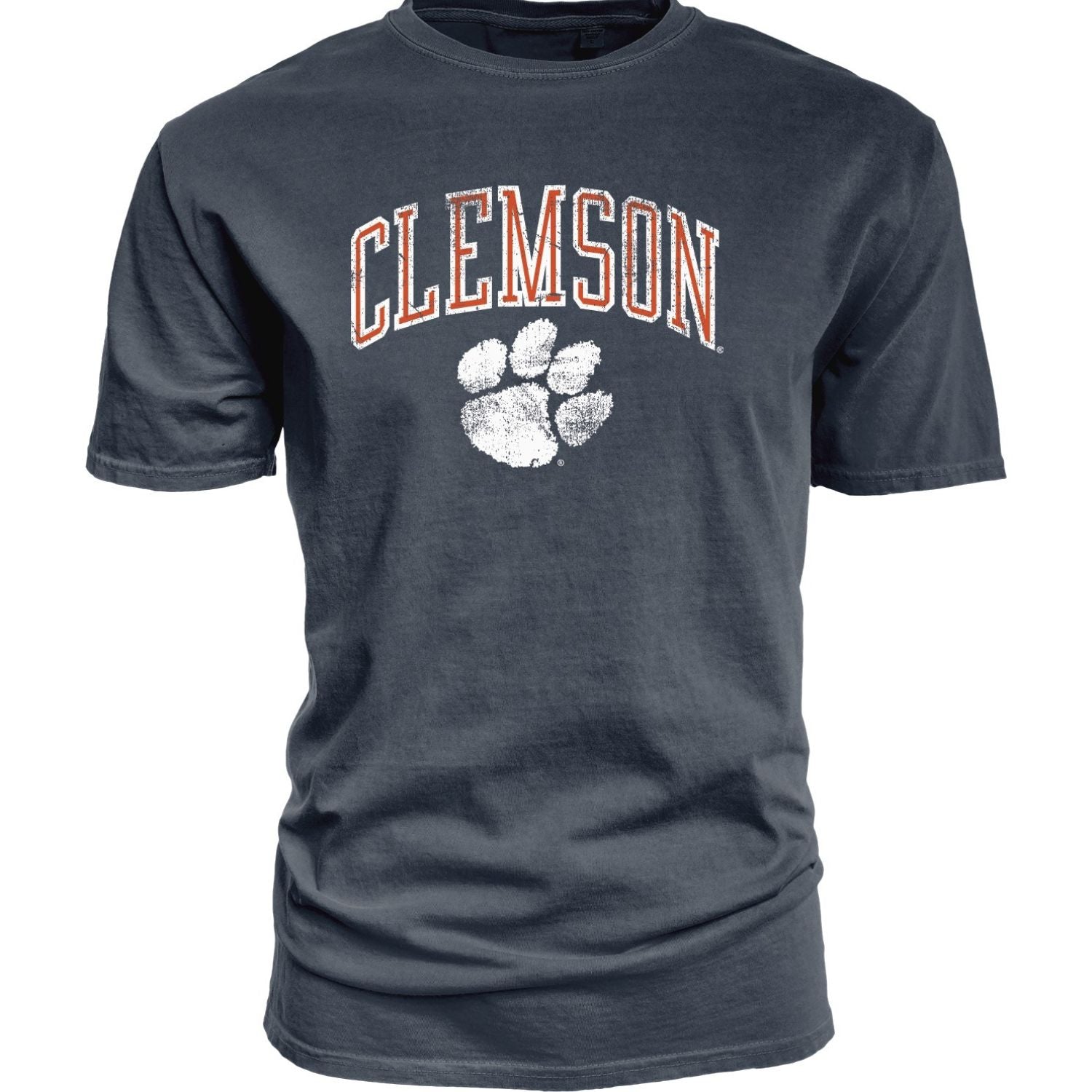 CLEMSON TIGERS INDIGO CLEMSON ARCH PAW TEE