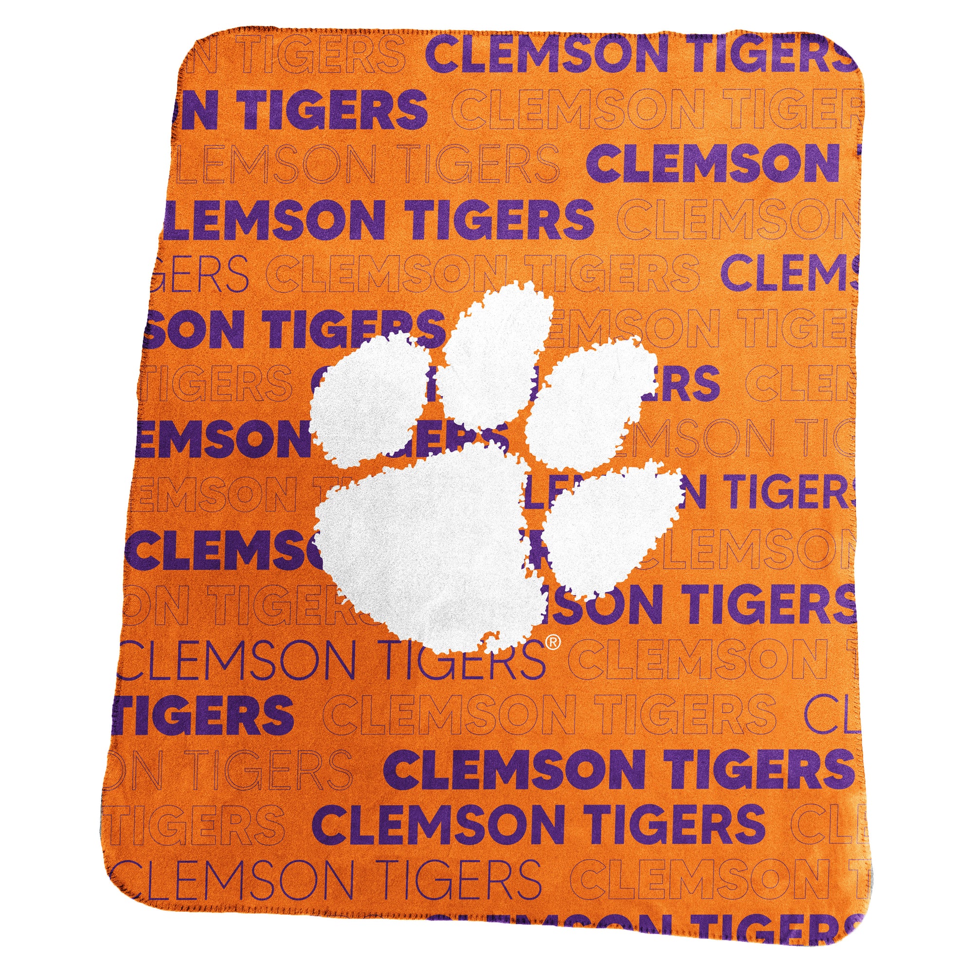 CLEMSON TIGERS CLASSIC THROW