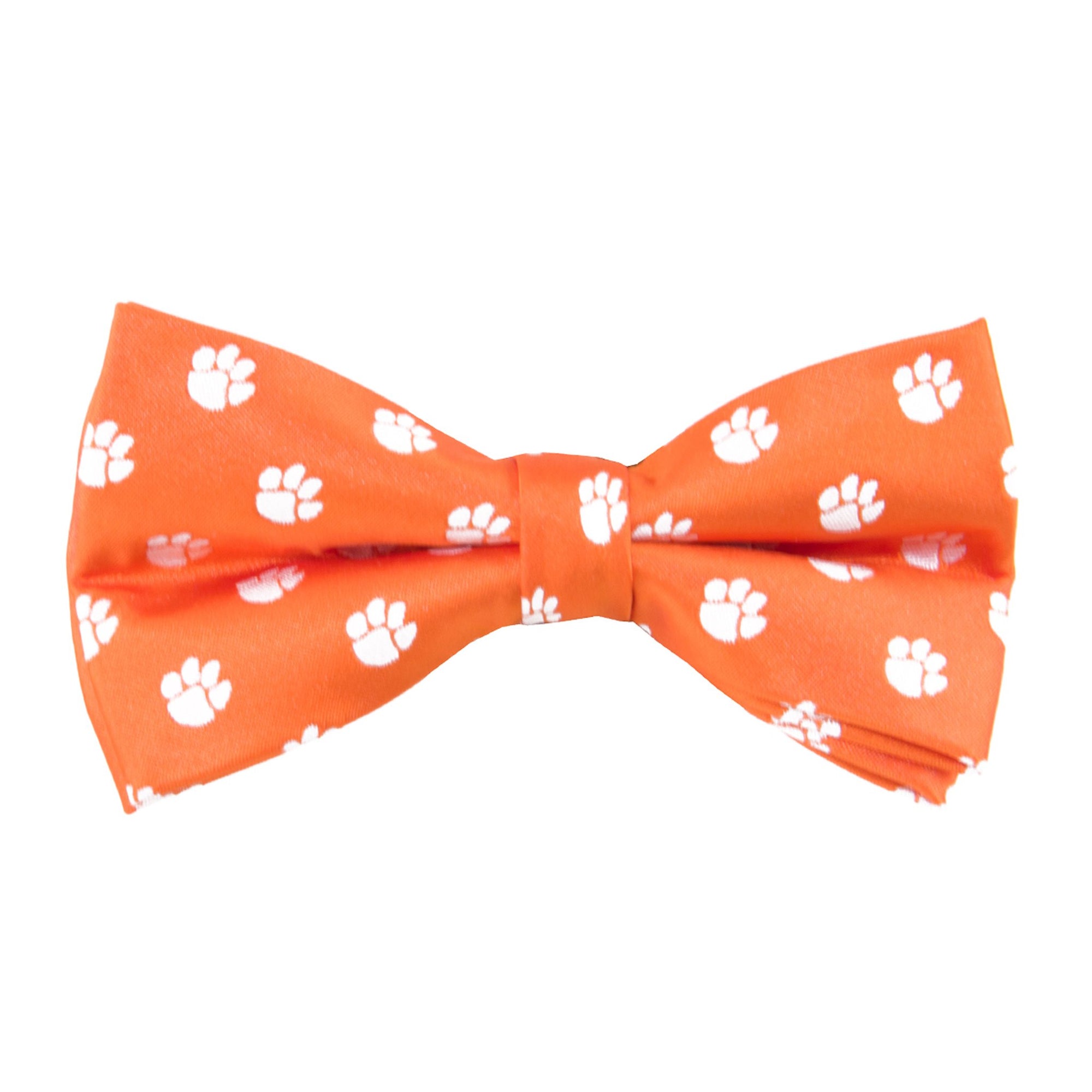 Clemson Tigers Paw Bow Tie