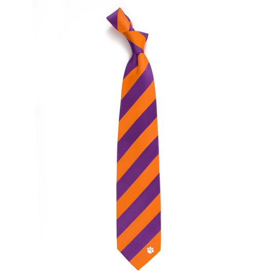 Clemson Tigers Regiment Tie