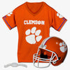 CLEMSON TIGERS FRANKLIN SPORTS YOUTH JERSEY AND HELMET SET