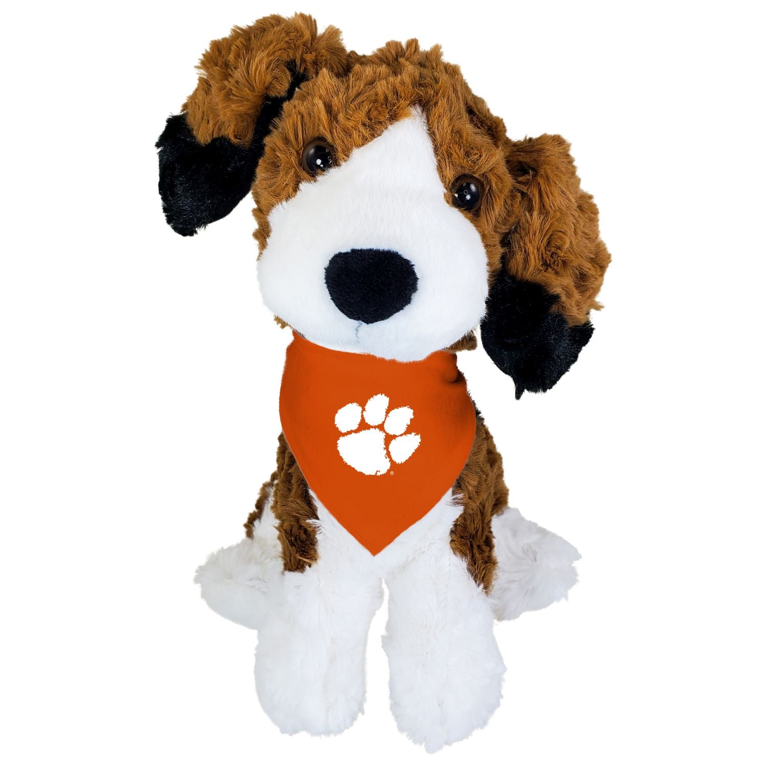 CLEMSON STUFFED BEAGLE WITH BANDANA