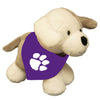 CLEMSON STUFFED SHORT STACK DOG WITH BANDANA