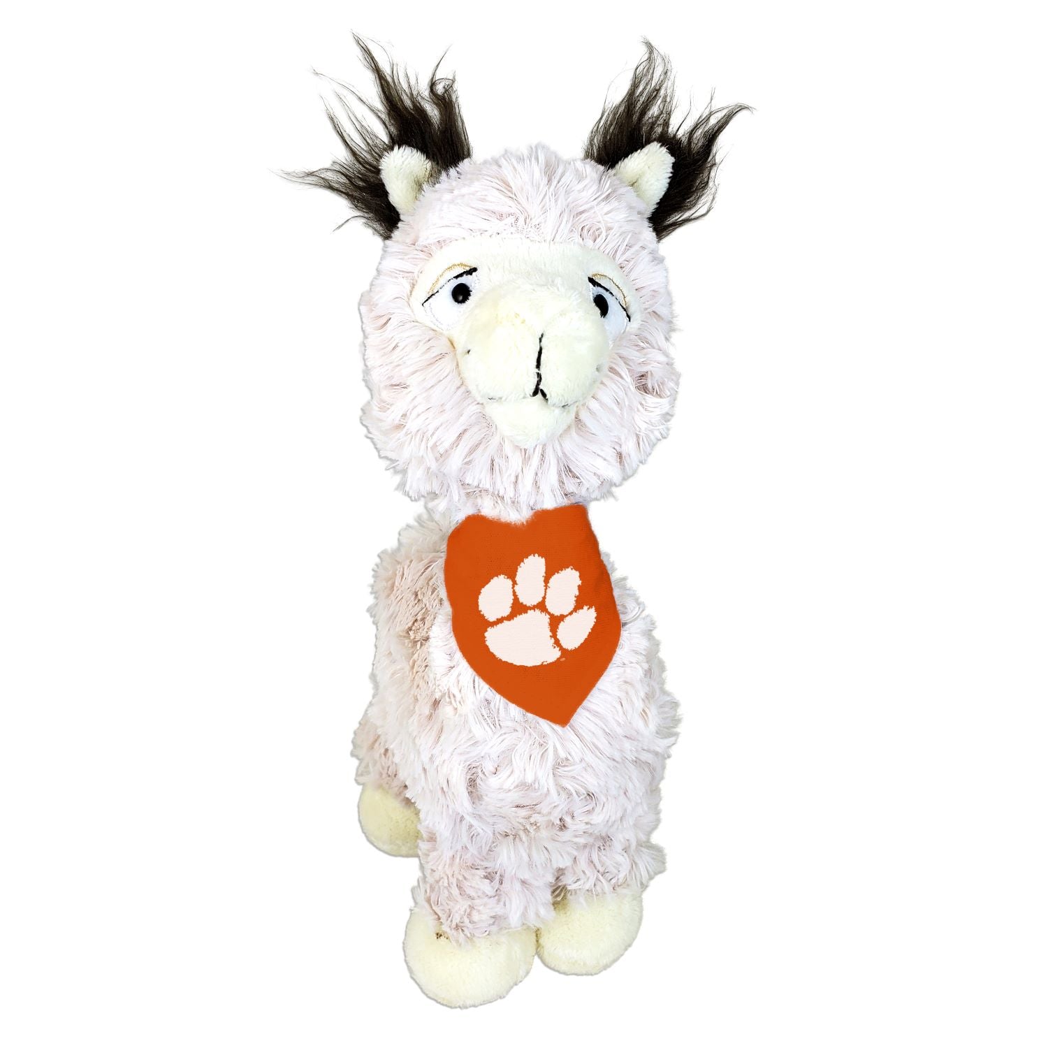 CLEMSON STUFFED 10" TONY LLAMA WITH BANDANA
