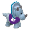 CLEMSON STUFFED SHORT STACK TRICERATOPS WITH BANDANA