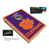 CLEMSON TIGERS SINGLE COINHOLE BOARD