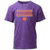 CLEMSON TIGERS PURPLE BLENDED TODDLER T-SHIRT