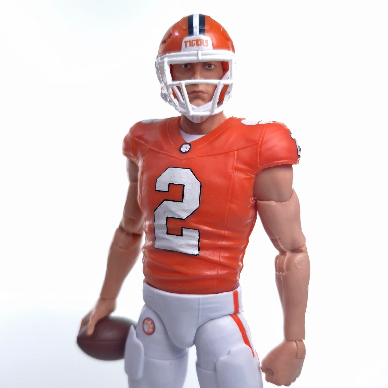 Cade Klubnik #2 Clemson Tiger Action Figure