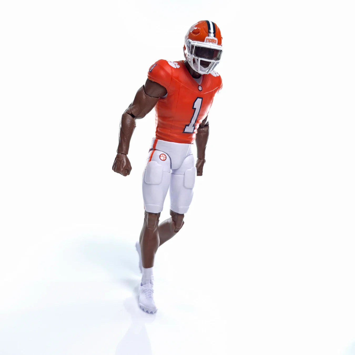 #1 Clemson Tiger Walk On Player Action Figure - Dark