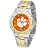 CLEMSON TIGERS MENS ANOCHROME COMPETITOR TWO TONE WATCH