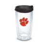 16oz Clemson Paw Tervis Tumbler with Lid