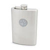 CLEMSON TIGERS SILVER TONE FLASK