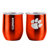 CLEMSON TIGERS 16OZ GAMEDAY STAINLESS STEMLESS WINE GLASS