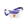 CLEMSON TIGERS CLEAR FANNY PACK